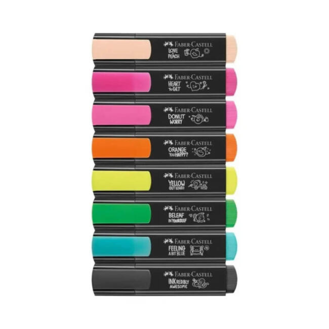 Faber Castell Grafiti Fosforlu Kalem Seti 8'li 25 46 92 - 2