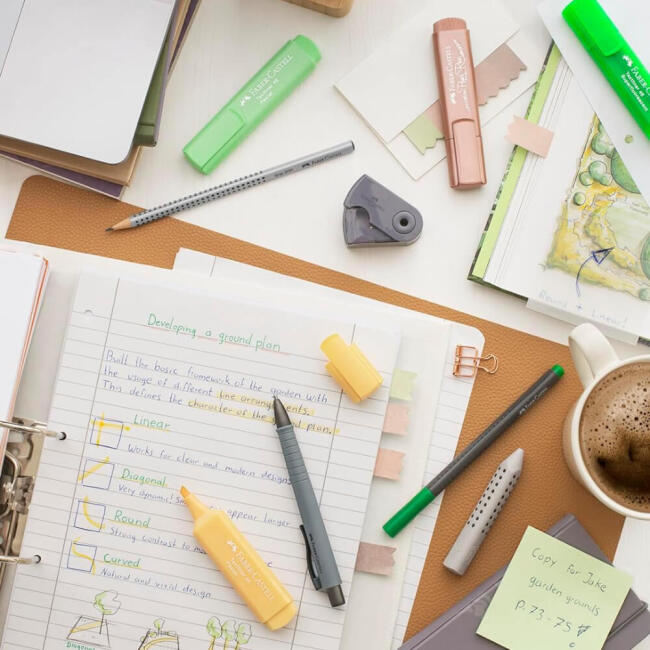 Faber Castell Grip Finepen Fineliner Kalem Seti 0.4 mm 10'lu Basic Renkler 15 16 91 - 3