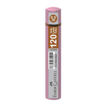 Faber Castell Grip Mekanik Kalem Yedek Uç 0.5 mm 2B 60 mm 120li Pembe Kutu - Faber Castell