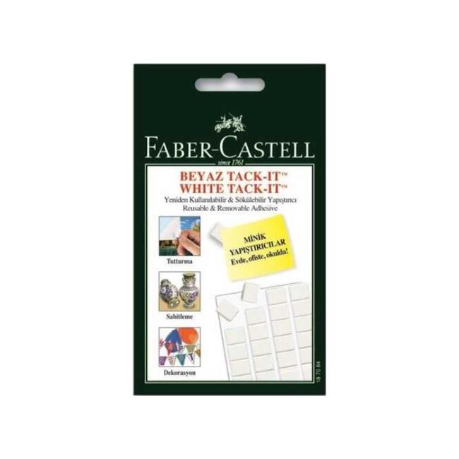 Faber Castell Hamur Yapıştırıcı Tack-It 50 g Beyaz - 3