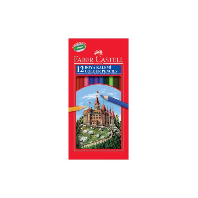 Faber Castell Kuru Boya Kalem Seti 12’li - 53
