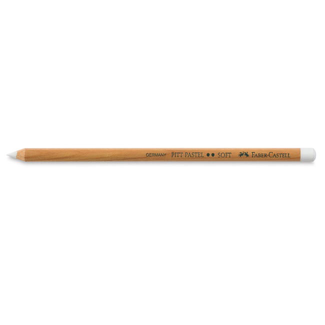 Faber Castell Monochrome Pitt Pastel Kalem Beyaz Soft 1121-101 - 1