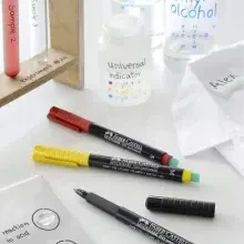 Faber Castell Multimark 1525 M Permanent Marker Kalem Seti 1 mm 8'li 15 25 09 - Faber Castell (1)
