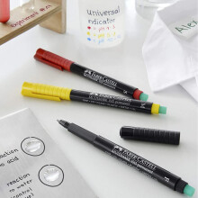 Faber Castell Multimark S Uç Asetat Kalemi 0.4 mm 8 Renk 152309 - Faber Castell (1)