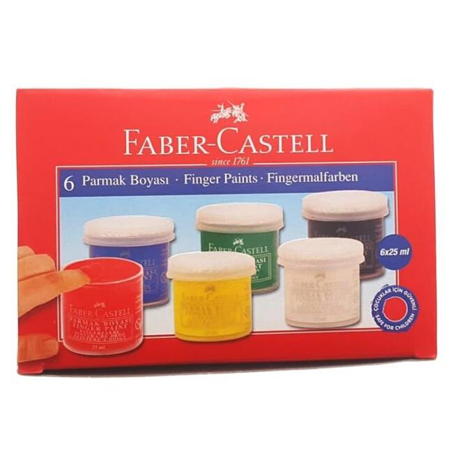 Faber Castell Parmak Boyası 25 ml 6 Renk - 2