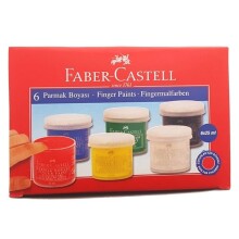 Faber Castell Parmak Boyası 25 ml 6 Renk - Faber Castell