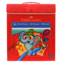 Faber Castell Pastel Boya Seti Red Line 36’lı Çantalı N:5281125137 - Faber Castell