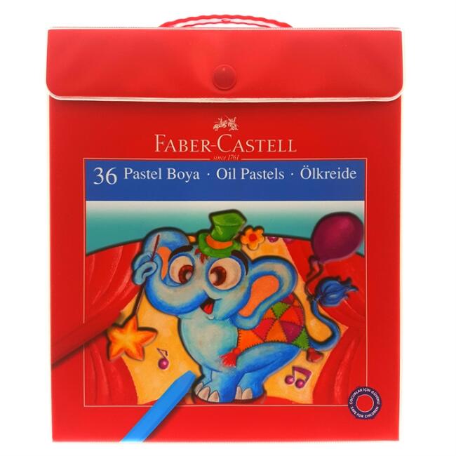 Faber Castell Pastel Boya Seti Red Line 36’lı Çantalı N:5281125137 - 1