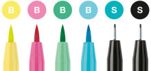 Faber Castell Pitt Artist Pen Fırça Uçlu El Yazısı Seti 6 Parça - Faber Castell (1)