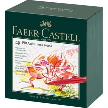 Faber Castell Pitt Fırça Uçlu Marker Set 48 Renk - Faber Castell