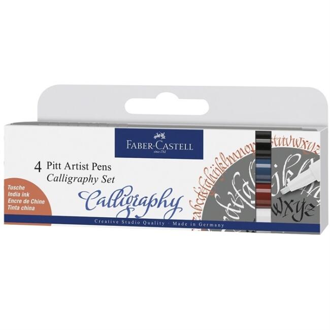 Faber Castell Pitt Kaligrafi Seti 4’lü - 1