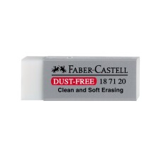 Faber Castell Silgi Dust-Free Büyük Boy Beyaz - Faber Castell
