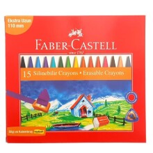 Faber Castell Silinebilir Crayons 15 Renk - Faber Castell