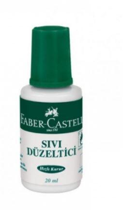 Faber Castell Fırçalı Sıvı Silici 20 ml - 1