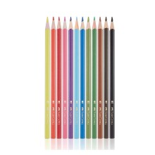 Faber Castell Üçgen Kuruboya Kalem Seti 12li 5171113313 - 3