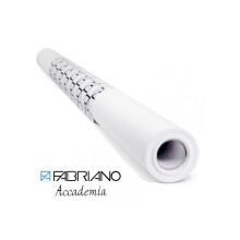 Fabriano Accademia. Natural Dokulu Beyaz Rulo. 120 g . 150x1000 cm - Fabriano