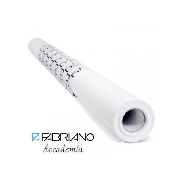 Fabriano Accademia. Natural Dokulu Beyaz Rulo. 120 g . 150x1000 cm - 1