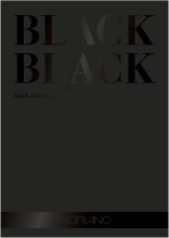 Fabriano Black Black Defter 24x32cm 300gr Siyah N:F19100391 - FABRIANO