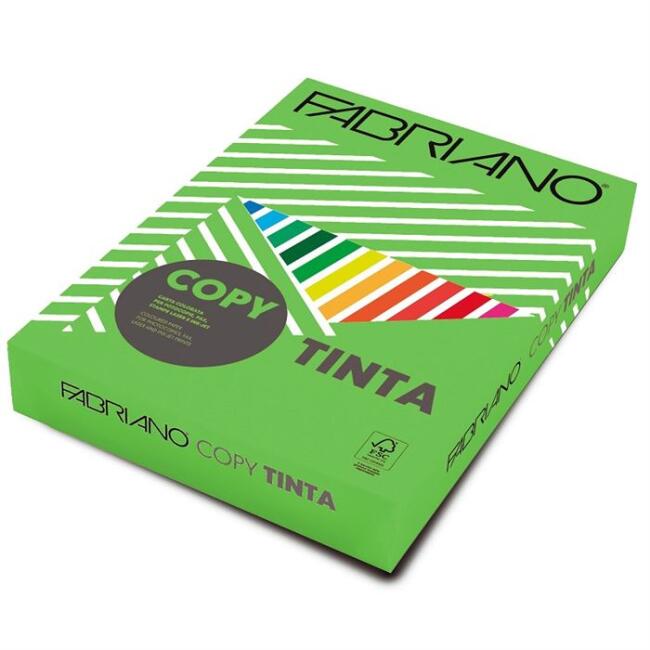 Fabriano Tınta Renkli Fotokopi Kağıdı A3 160Gr 125Lı C Verde Yeşil N:60116042 - 1