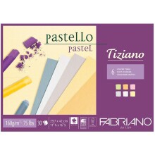 Fabriano Tiziano Pastel Blok A3 160 g 6 Soft 30 Yaprak - FABRIANO