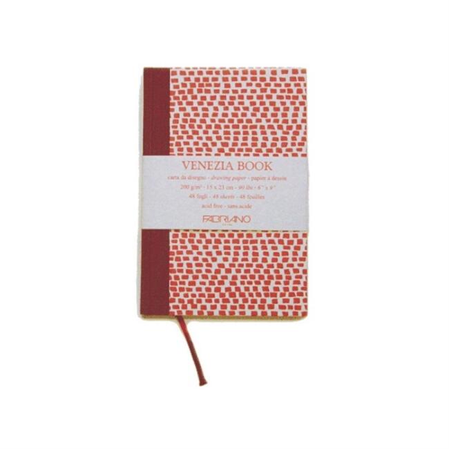 Fabriano Venezia Book Natural Dokulu 200 g 15x23 cm 48 Yaprak - 1