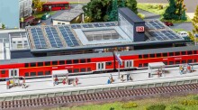 Faller Maket Bahnhof Horrem - Tren İstasyonu N:110130 - 10