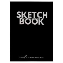 Fanart Academy Sketch Book Sert Kapak Eskiz Defteri 80 g A5 96 Yaprak - FANART