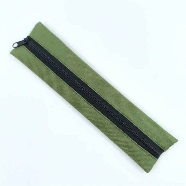 Fanart Academy Soft İnce Yassı Kalemlik Koyu Yeşil 5x20 cm - 1