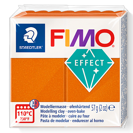 Fimo 8010-27 Modelleme Kili Effect Metalik Bakır 57gr - 1