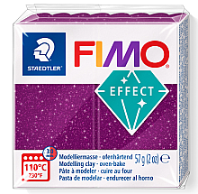 Fimo 8010-602 Modelleme Kili Effect Galaksi Mor 57gr - 1