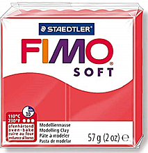 Fimo 8040-200 Modelleme Kili Soft 57 Gr. Kırmızı - 1