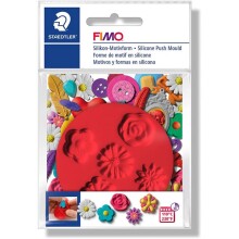 Fimo Slikon Mould Kalıp Çiçekler 8725-22 - FİMO