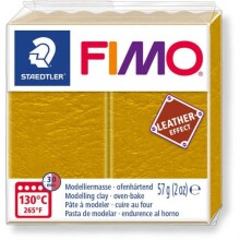 Fimo Deri Efekt Polimer Kil Ochre 57 g - FİMO