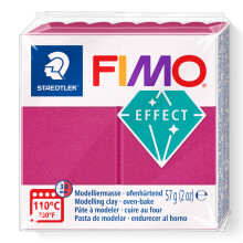 Fimo Effect Polimer Kil 57 g Metallic Bordeaux 21 - Fimo