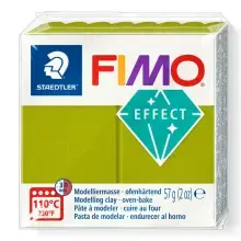 Fimo Effect Polimer Kil 57 g Metallic Green 51 - 1