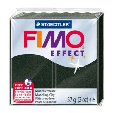 Fimo Effect Polimer Kil Black 57 g - 1