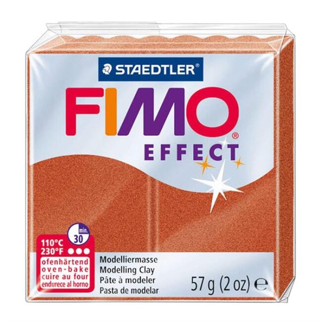 Fimo Effect Polimer Kil - Copper - 57g - 2