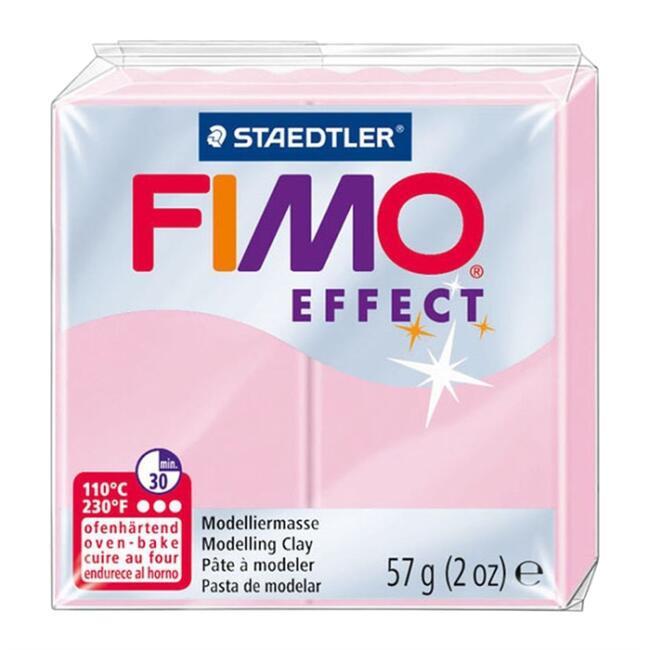 Fimo Effect Polimer Kil Light Pink 57 g - 3