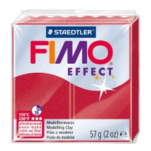 Fimo Effect Polimer Kil - Ruby Red - 57g - 1