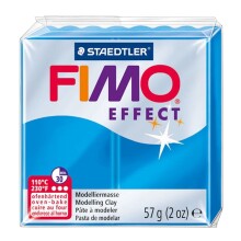 Fimo Effect Polimer Kil - Translucent Blue - 57g - FİMO