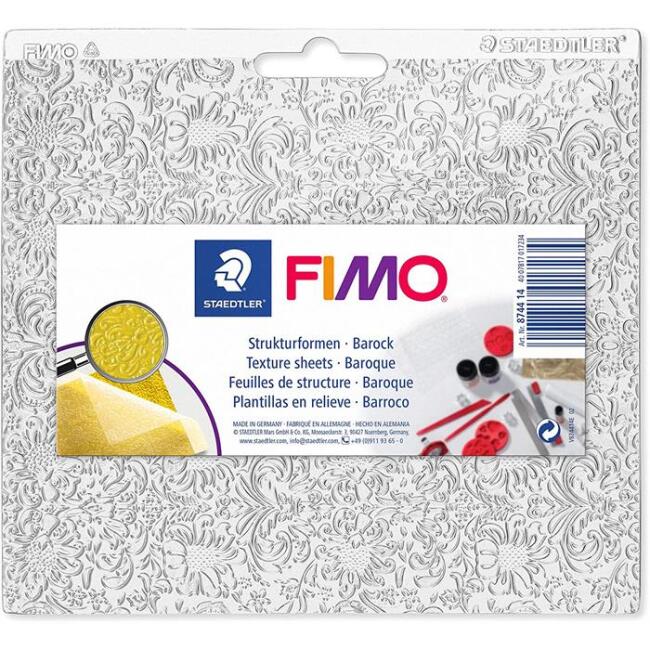 Fimo Hamur Şablonu - 1