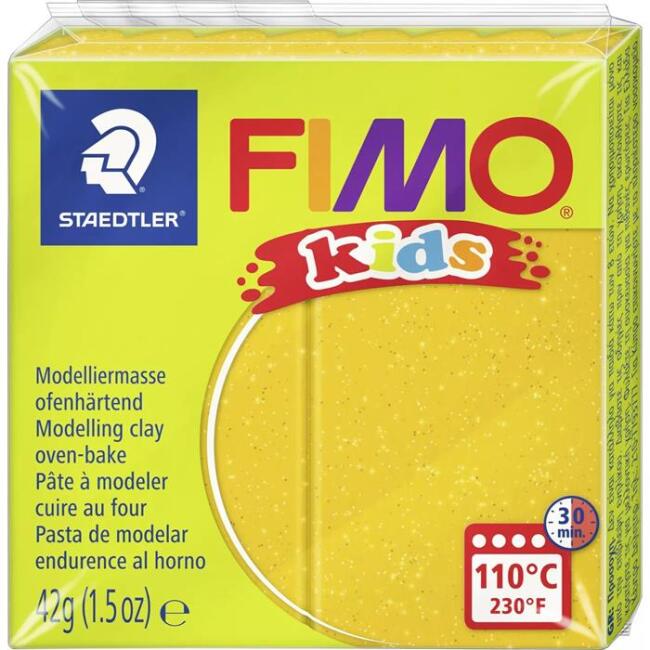 Fimo Kids Modelleme Kili 42 g Glitter Gold 112 - 1