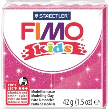 Fimo Kids Modelleme Kili 42 g Glitter Pink 262 - 1