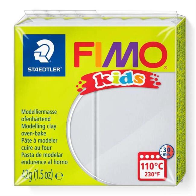 Fimo Kids Modelleme Kili 42 g Light Grey 80 - 1