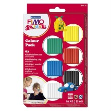 Fimo Kids Polimer Kil 42 g 6’lı Set 1 - FİMO