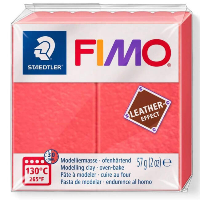 Fimo Leather Effect Polimer Kil 57 g Watermelon 249 - 1