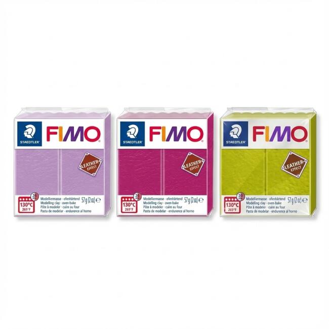 Fimo Leather Effect Polimer Kil 57g (Tüm Renkler) - 1