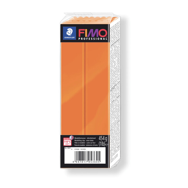 Fimo Polimer Model Hamuru 454 gr Orange 8041-4 - Fimo