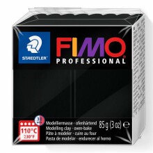 Fimo Professional Polimer Kil Black 85 g - 1