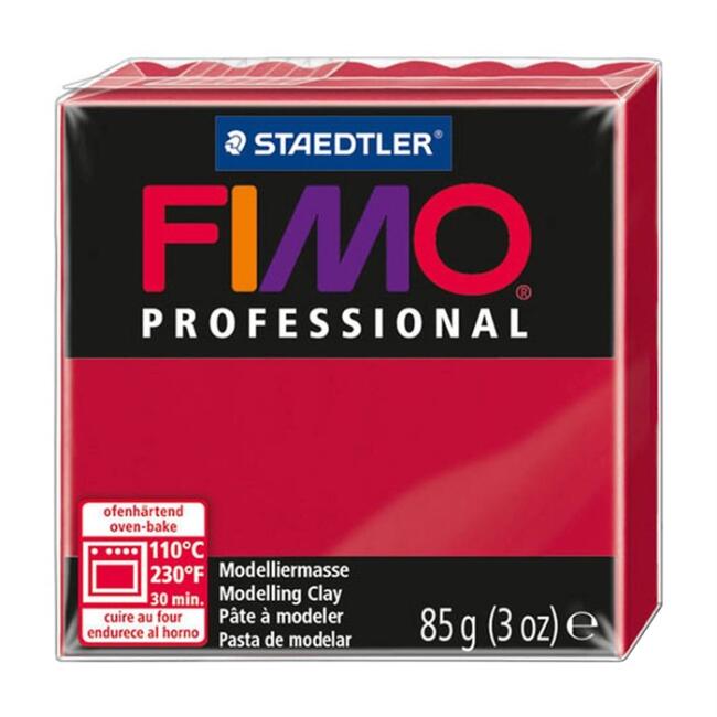 Fimo Professional Polimer Kil Carmine 85 g - 1